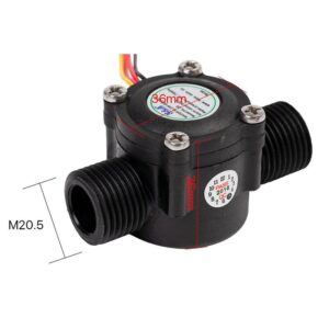 ابعاد سنسور جریان آب مدل HL-30