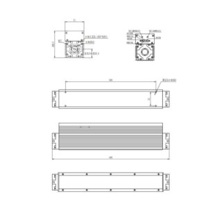 ابعاد لیزر RF مدل N-10