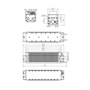 ابعاد کامل لیزر RF مدل N-30