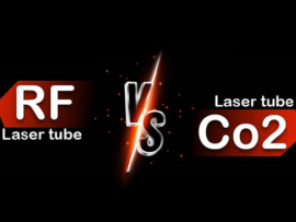 تیوب لیزر Co2 و تیوب لیزر RF